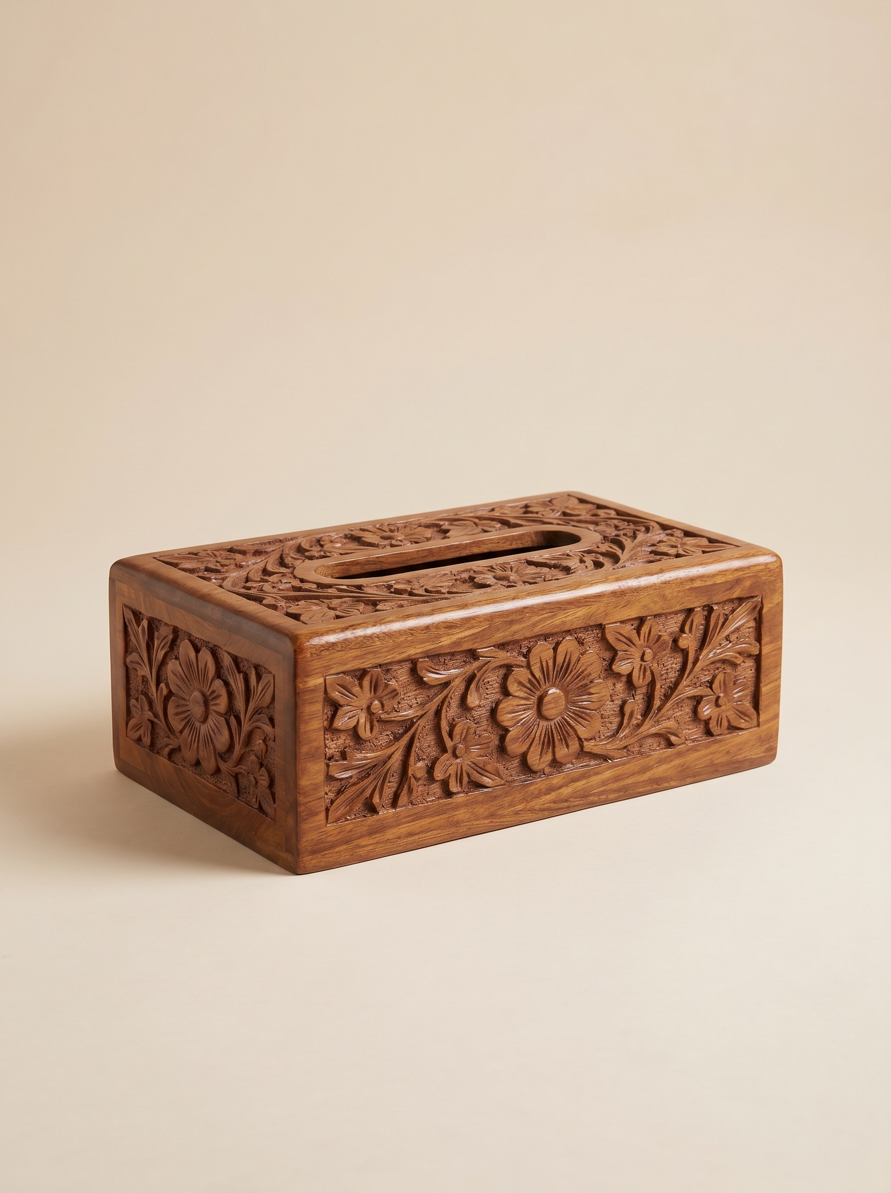 Wooden Tissue Box Cover